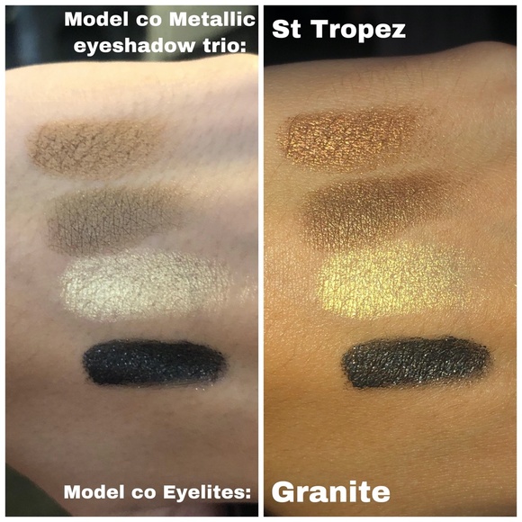 Model Co Metalic Eyeshadow Trio - St Tropez - Picture 5 of 5